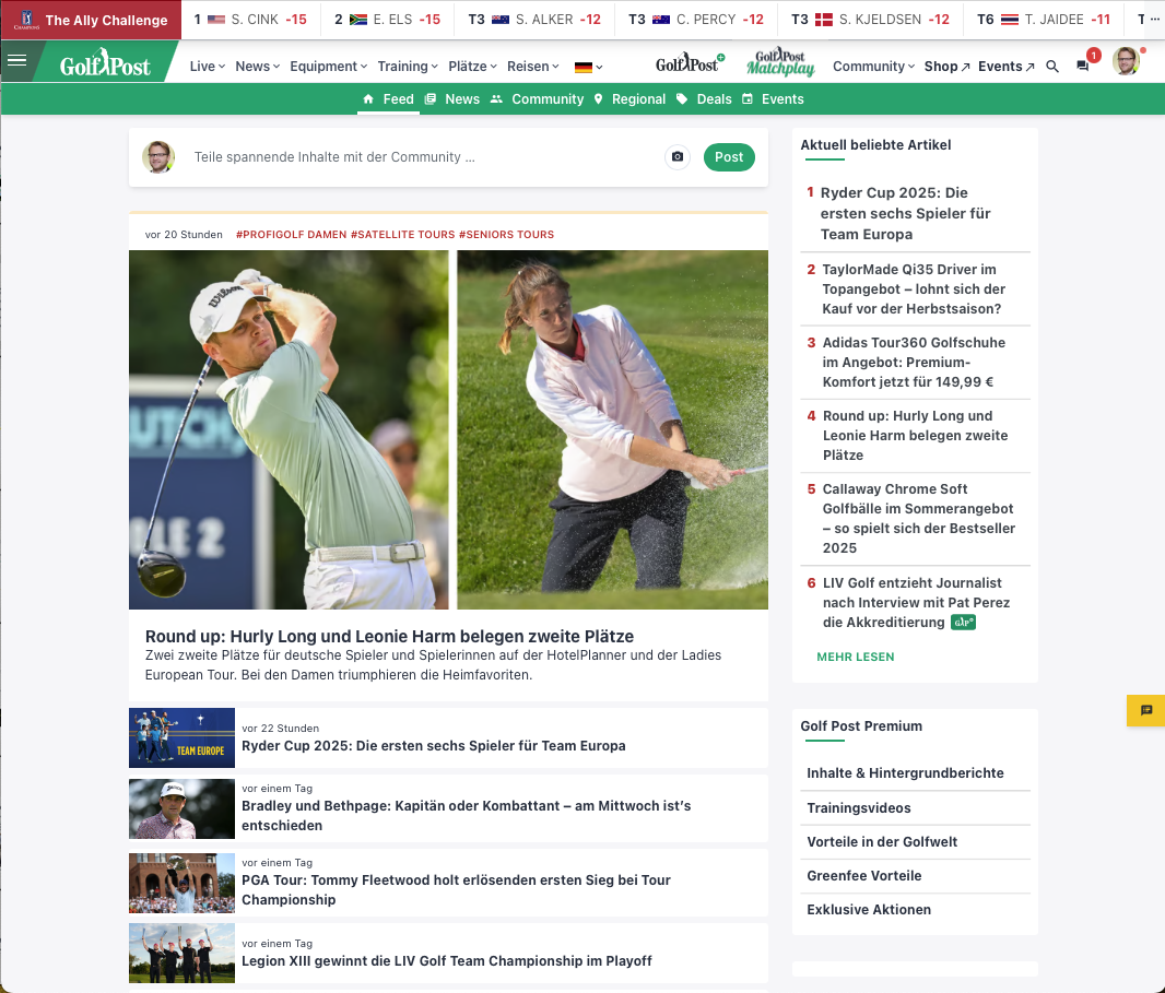 Werbefreie Startseite