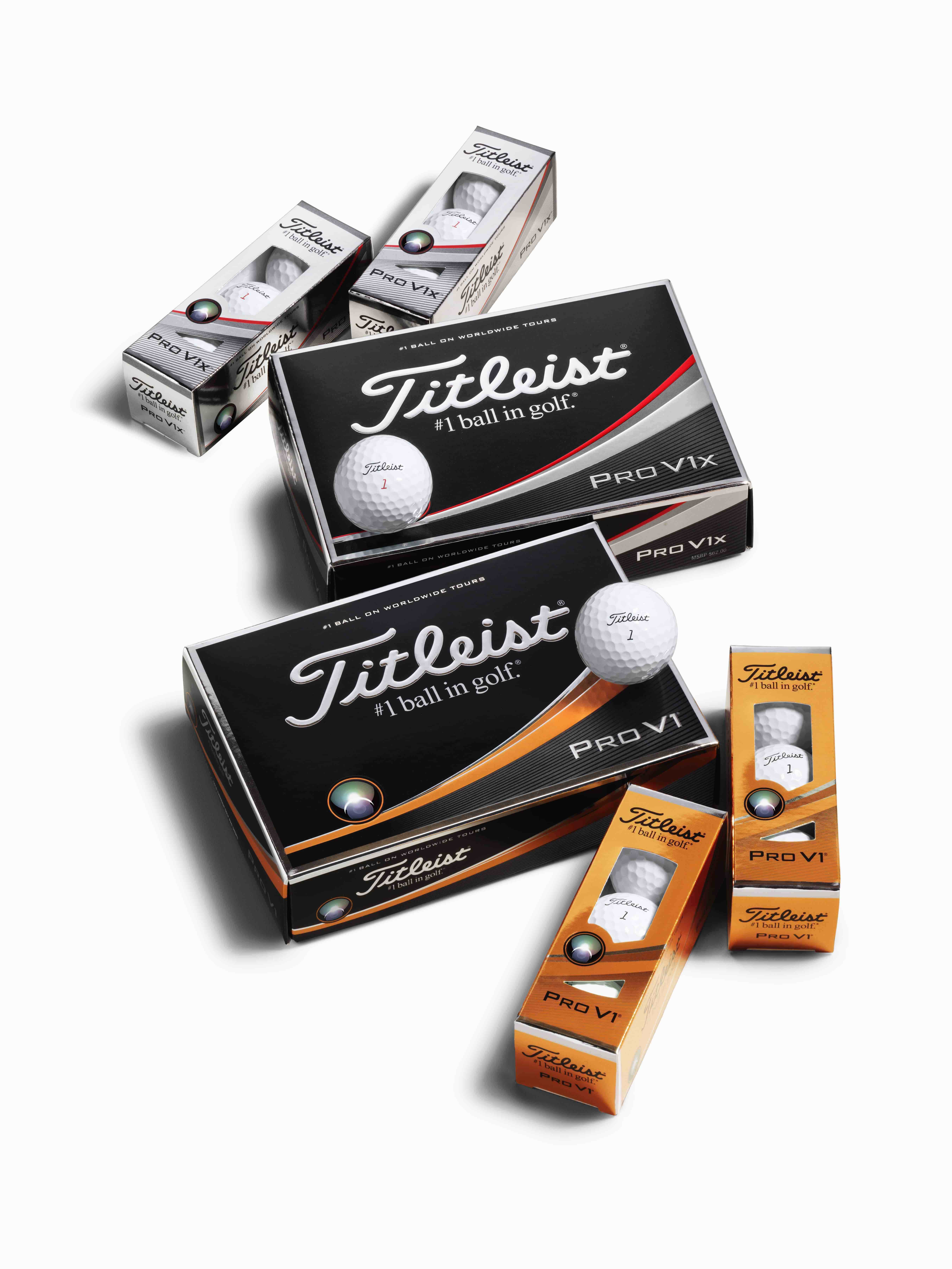 Titleist Pro V1 und Pro V1x Golfball