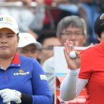 Inbee Park aus Südkorea und Shanshan Feng aus China teilen sich die Führung zum Auftakt der Fubon LPGA Taiwan Championship.
