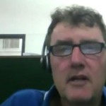 Peter Auf der Heyde berichtet von den deutschsprachigen Teilnehmern beim Masters. (Foto: Screenshot)