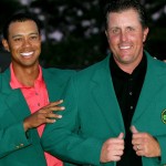 Tiger Woods und Phil Mickelson sind nicht mehr die Jüngsten. Doch bei den Fans stehen die beiden ehemaligen Masters-Sieger hoch im Kurs. (Foto: Getty)