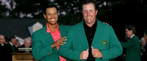 Tiger Woods und Phil Mickelson sind nicht mehr die Jüngsten. Doch bei den Fans stehen die beiden ehemaligen Masters-Sieger hoch im Kurs. (Foto: Getty)