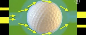 Warum hat ein Golfball Dimples? "Wissen macht Ah!" hat eine einfach Erklärung parat. (Foto: Screenshot)