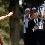Jordan Spieth (li.) schiebt den zweimaligen PGA Championship Sieger Rory McIlroy die Favoritenrolle für das letzte major des Jahres zu. (Foto: Getty)