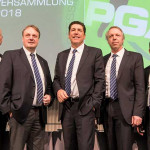 Der neugewählte Vorstand der PGA of Germany mit Präsident Stefan Quirmbach in der Mitte. (Foto: PGA of Germany)