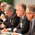 Claus Kobold (3.v.r.), Präsident des Deutschen Golf Verbandes. (Foto: Deutscher Golf Verband)