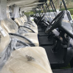 Endlich sind sie da - die neuen Golfcarts des GC Mannheim Viernheim. (Bildquelle: GC Mannheim Viernheim)