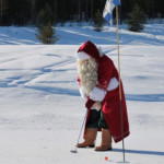 Auch der Weihnachtsmann spielt gerne eine Runde Golf. (Foto: Instagram/@santaclausgolf)