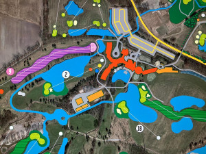 Erweiterung für "größere Events": Die Green Eagle Golf Courses bekommen ein Hotel, einen neuen West Course und einen eigenständigen 9-Loch-Platz aus dem derzeitigen Süd Course. (Foto: Green Eagle Golf Courses)