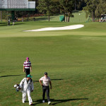Keine Patrons in 2020. Es herrschte eine gewisse Stille im Augusta National. (Foto: Getty)