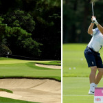 Golf bei Olympia - die Stars schießen sich warm. (Foto: Getty)