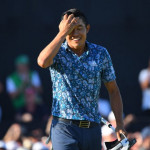 Collin Morikawa kann sein Glück kaum fassen. Der 24-Jährige gewinnt bei seinem Debüt die British Open. (Foto: Getty)