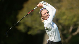 Sophia Popov auf der 2. Runde des olympischen Golfturniers (Foto: Getty)
