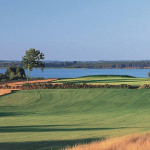 Signature Hole Bahn 7 mit Blick auf die Schlei (Foto: privat)