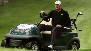 Casey Martin durfte im Golfcart über die Runden auf der PGA Tour fahren. (Foto: Getty)