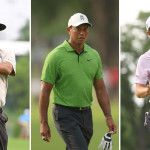 Bubba Watson, Tiger Woods und Will Zalatoris bei der PGA Championship 2022. (Fotos: Getty)