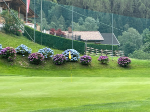 Golfclub Passeier Meran Blick auf's 18. Grün (Foto: Golf Post)