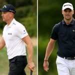 Henrik Stenson und Martin Kaymer bei der LIV Golf Series in Bedminster. (Foto: Getty)