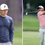 Matthi Schmid und Stephan Jäger bei der PGA Tour Fortinet Championship 2022. (Foto: Getty)