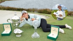 Lydia Ko räumt auf der LPGA Tour ab. Die 25-Jährige gewinnt zahlreiche Auszeichnungen und Titel. (Foto: Getty / kleines Bild: Ecco Golf)