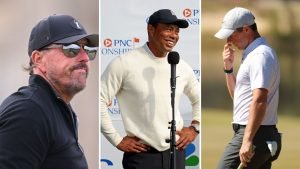 Die denkwürdigsten Zitate 2022 mit Rory McIlroy, Tiger Woods und Phil Mickelson. (Foto: Getty)