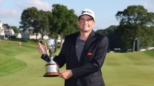Keegan Bradley gewinnt die Travelers Championship der PGA Tour. (Foto: Getty)
