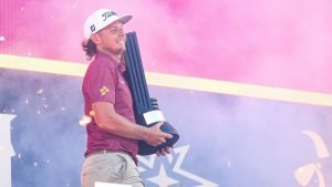 Der Australier Cameron Smith gewinnt das Beminster Event der LIV Golf League. (Foto: Getty)