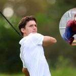 Spiderman-Schauspieler Tom Holland muss sich auf dem Golfplatz nicht verstecken. (Foto: Getty)