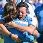 Rory McIlroy und Tommy Fleetwood beim Ryder Cup 2023. (Foto: Getty)