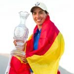 Carlota Ciganda gewinnt den Solheim Cup mit Team Europa in ihrem Heimatland Spanien. (Foto: Getty)