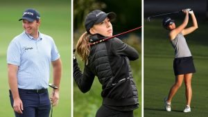 Diese österreichischen Golferinnen und Golfer haben Chancen auf eine Teilnahme an der Olympia 2024. (Fotos: Getty)