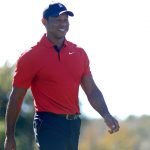 Tiger Woods wird beim Genesis Invitational zum ersten Mal seit dem US Masters 2023 wieder auf der PGA Tour abschlagen. (Quelle: Getty)