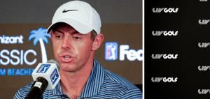 Im Rahmen des Cognizant Classic auf der PGA Tour äußerte sich Rory McIlroy bezüglich der LIV-Gerüchte. (Fotos: Getty)
