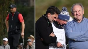 Der amerikanische Profi-Golfer Jordan Spieth spricht über Verhandlungen mit PIF. (Fotos: Getty)