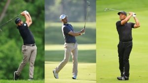 Schauffele führt bei der PGA Championship 2024. Jäger und Kaymer zeigen solide Leistungen. (Fotos: Getty)