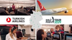 Über den Wolken mit Turkish Airlines. (Foto: Golf Post)