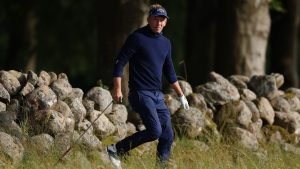 Marcel Siem gegen die Steinwand an Tag 1 des Scandinavian Mixed der DP World Tour. (Foto: Getty)