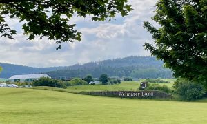 Sperrgebiet: Der Goethe-Course im Weimarer Land mit der Fußballanlage zwischen den Löchern 6 und 7. (Foto: Michael F. Basche)