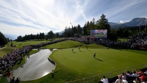 Der Golfclub Crans-sur-Sierre zählt zu den schönsten Golfplätzen der Schweiz und ist Ausrichter des renommierten Omega European Masters. (Quelle: Getty)