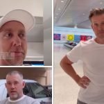 Drei Viertel des Majestic GC Teams kamen in Houston an, nur um festzustellen, dass ihre Schläger fehlten. (Fotos: X@MajesticksGC)