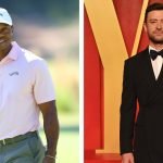 Tiger Woods und Justin Timberlake eröffnen eine Bar in St. Andrews. (Fotos: Getty)