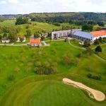 Das Herz der Golfanlage aus der Luft. (Foto: Golf-Ressort-Bad-Waldsee)