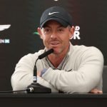 Rory McIlroy in der Pressekonferenz vor der Genesis Scottish Open 2024. (Foto: Getty)