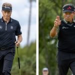 Bernhard Langer und K.J. Choi auf der Senior Open 2024. (Foto: Getty)