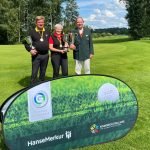 DGV: Die neuen Deutschen Meister der AK 65 und 75 sind (v.l.): Ulrich Schulte, Barbara Stock-Schroer und Veit Pagel. (Foto: Torben Wissuwa)