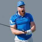 Long Drive Wettbewerb bei der BMW International Open mit Martin Borgmeier. (Quelle: BMW)