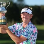 Marcel Siem mit der Trophäe der Italian Open nach seinem sechsten Sieg auf der DP World Tour. (Foto: Getty)