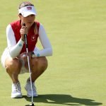 Morgane Metraux beim Golfturnier bei Olympia 2024. (Foto: Getty)