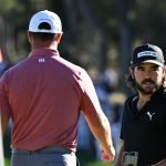 Ángel Hidalgo und Jon Rahm auf der DP World Tour in Spanien. (Foto: Getty)