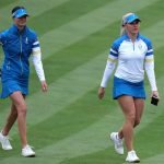 Esther Henseleit und Charley Hull sicherten Team Europa beim Solheim Cup 2024 einen wichtigen Punkt. (Foto: Getty)
